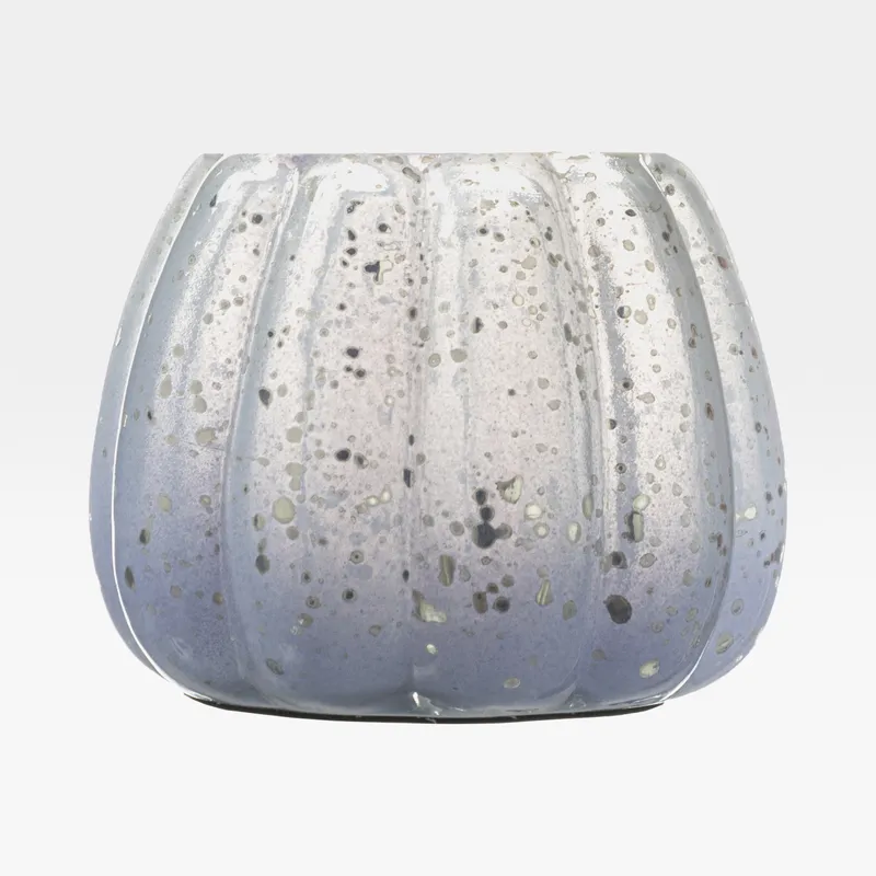 VERDI tea light holder blue - H6cm