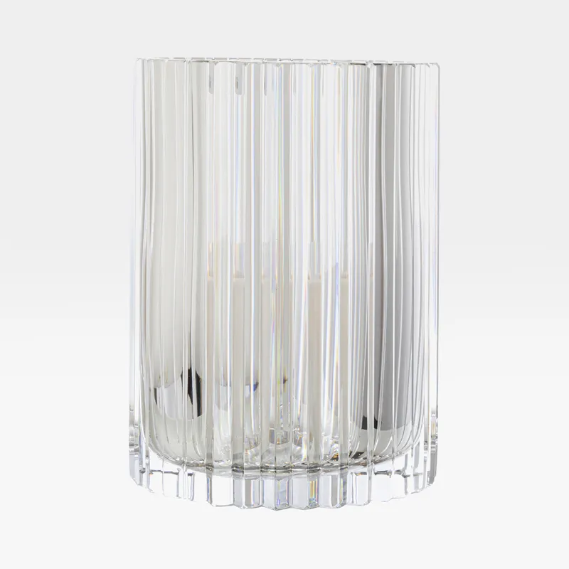 CRYSTAL STRICT hurricane clear - H28cm