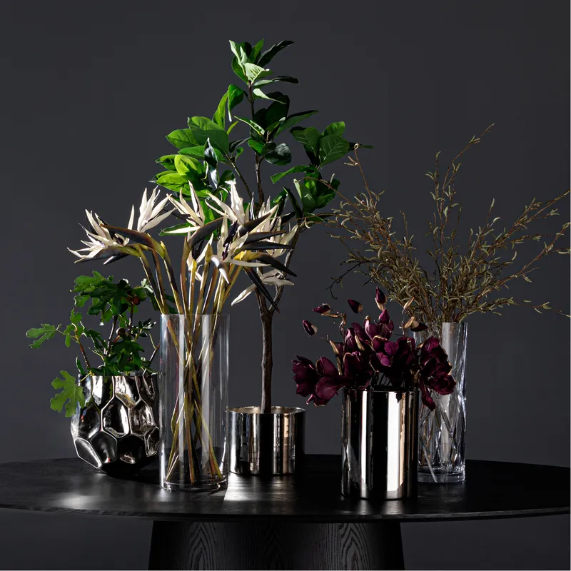 RUBBER tree green - H120cm