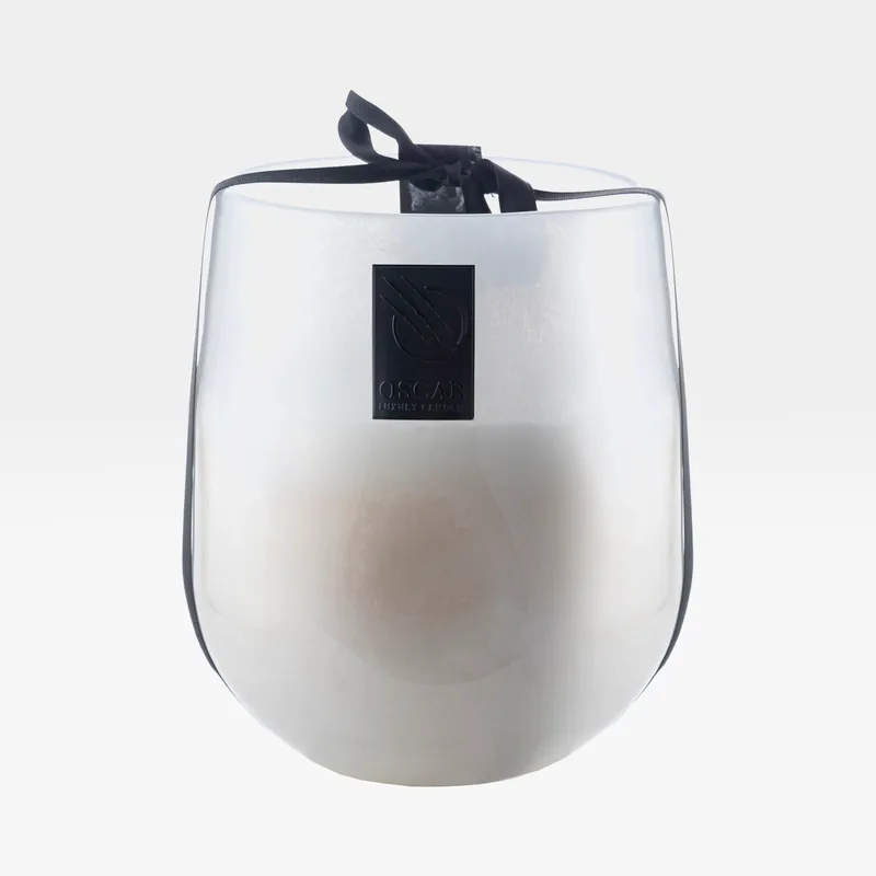 ELBA Spring Moss candle white - XL