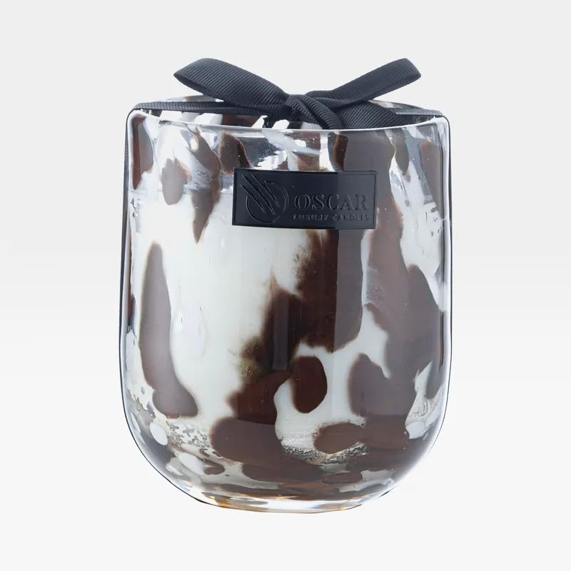 SICILY Selene candle brown/white - M