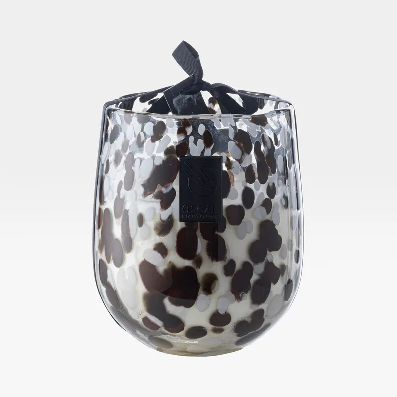 SICILY Selene candle brown/white - XL
