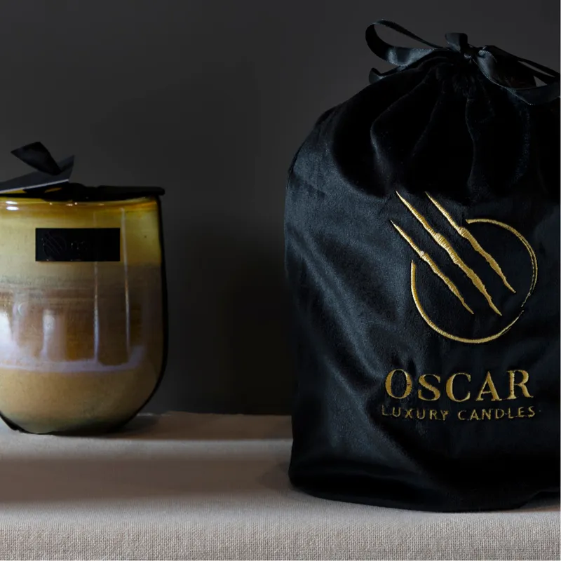 ISCHIA Home Fragrance candle gold - XL