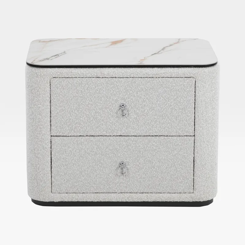 CAMPO bedside table white