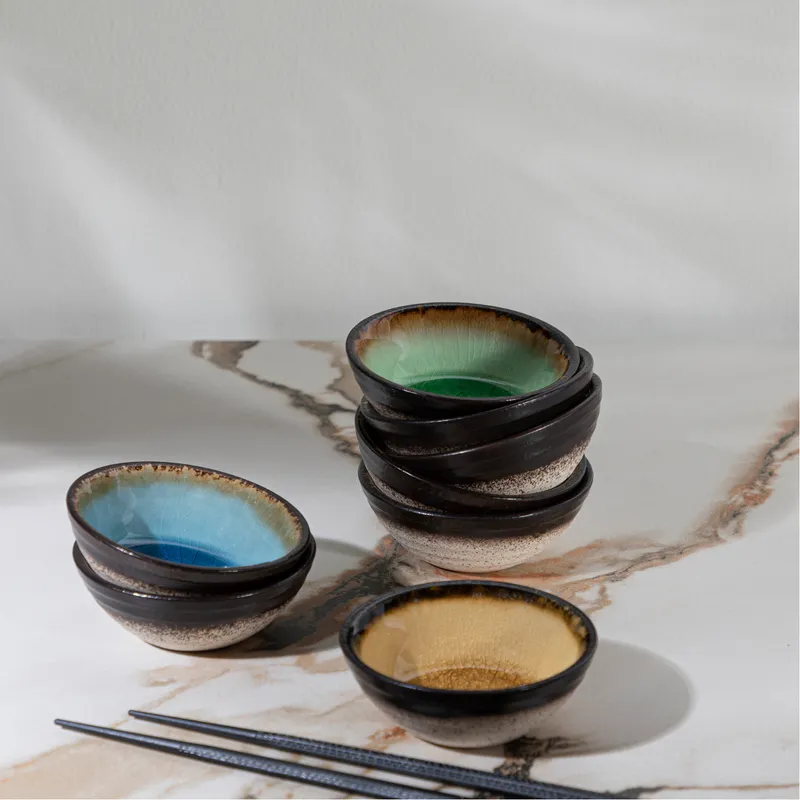 KYOTO bowl blue/black - dia 9cm