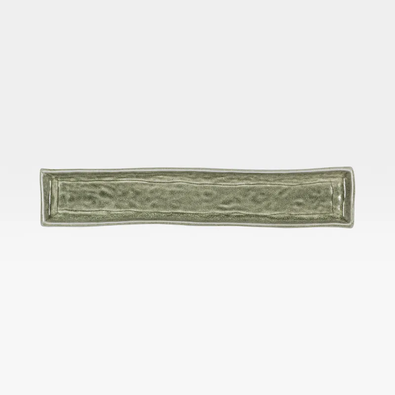 ONEER plate green/white - 11x54cm