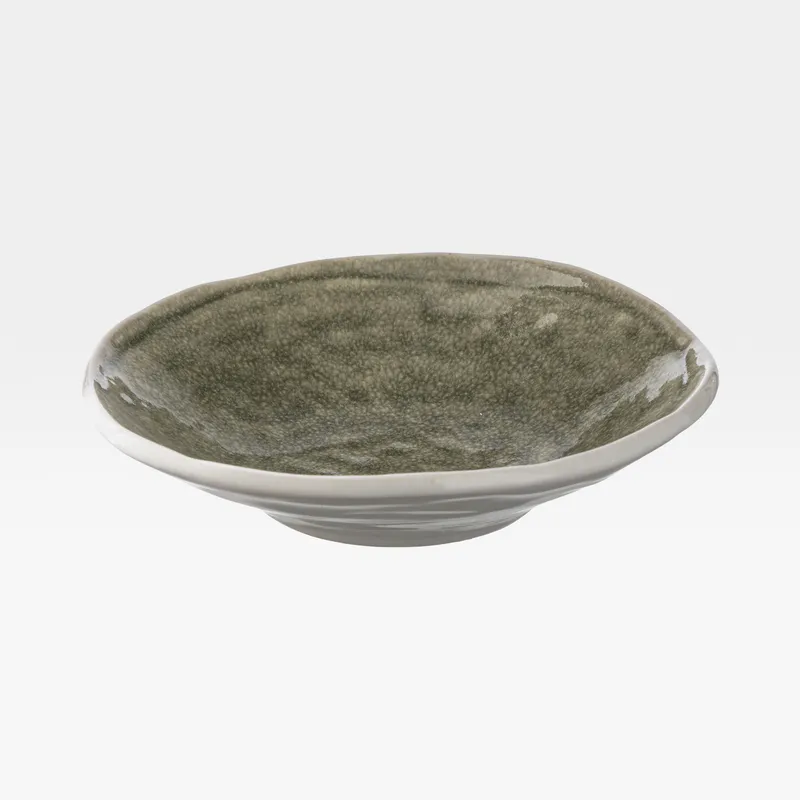 ONEER bowl green/white - dia 22cm