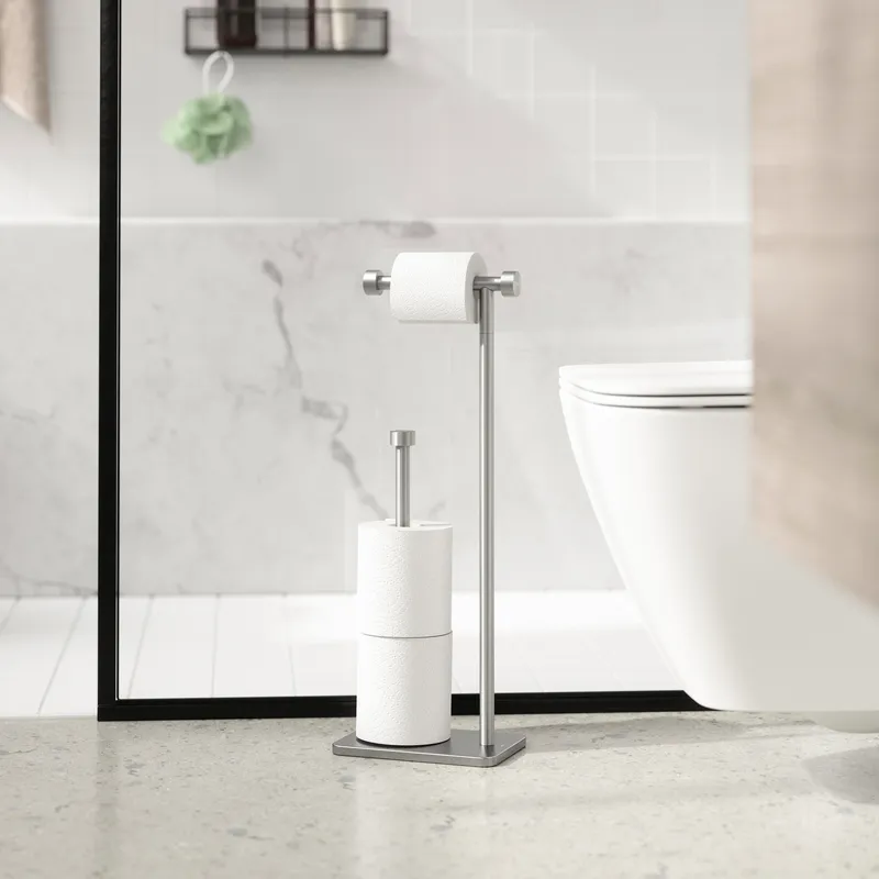 CAPPA toilet paper holder nickel