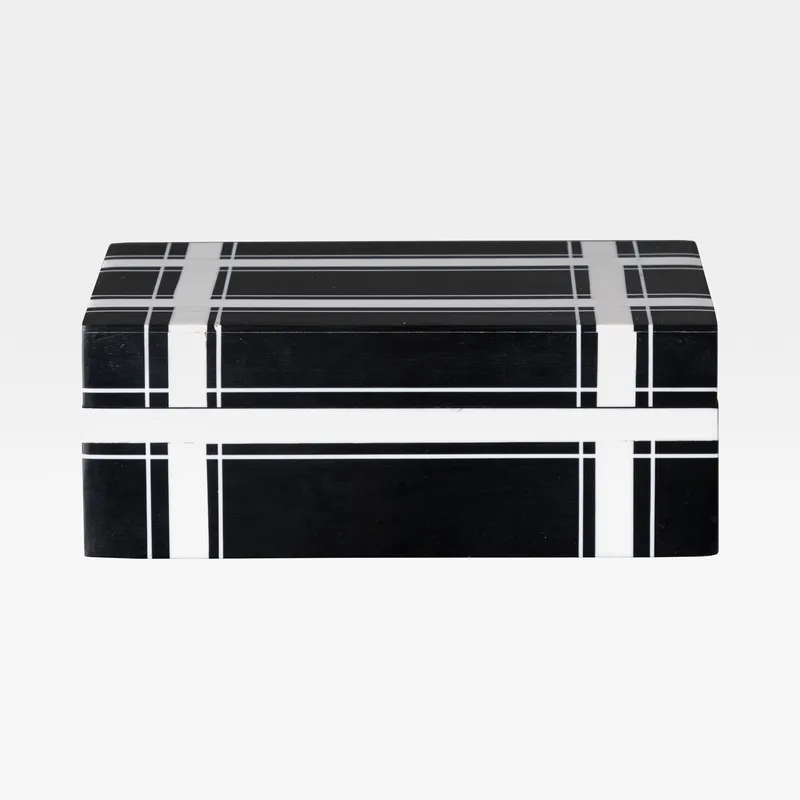 OSHIN box black and white - 20x13cm