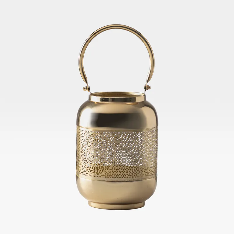 MARDIN lantern gold - H22cm