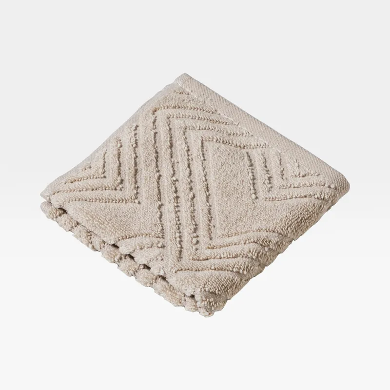 ANATOLIA face towel beige - 30x30cm