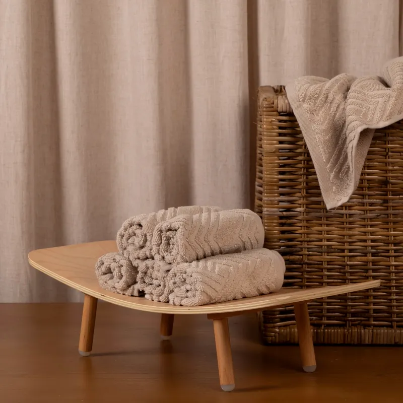 ANATOLIA face towel beige - 30x30cm