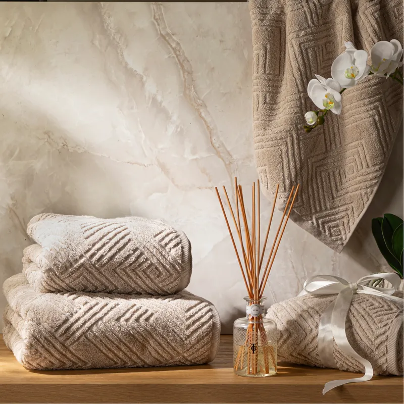 ANATOLIA hand towel beige - 50x90cm