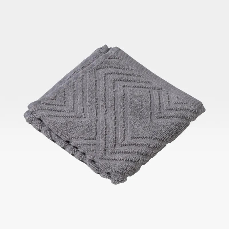 ANATOLIA face towel dark grey - 30x30cm