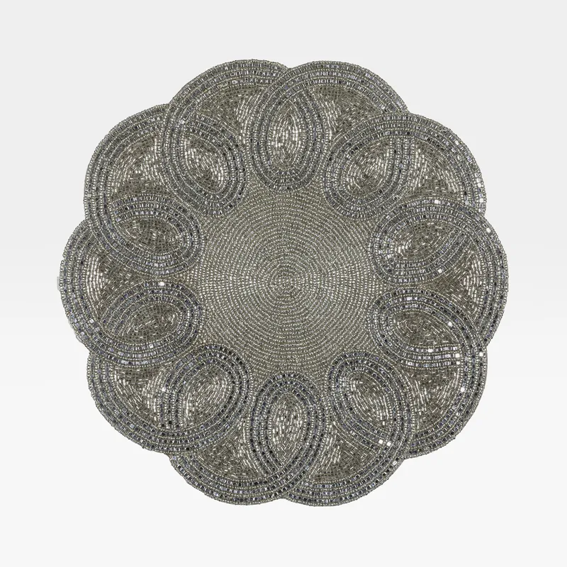 ASTIN placemat silver - dia 38cm