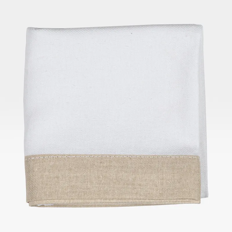 HALIA napkin white/beige - 45x45cm