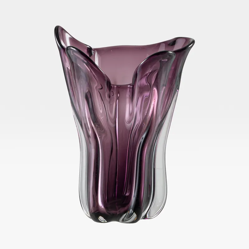 BRIDGIT vase purple - H27cm