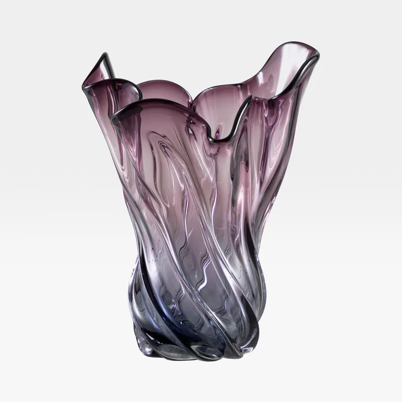 BRIDGIT vase purple/blue - H34cm