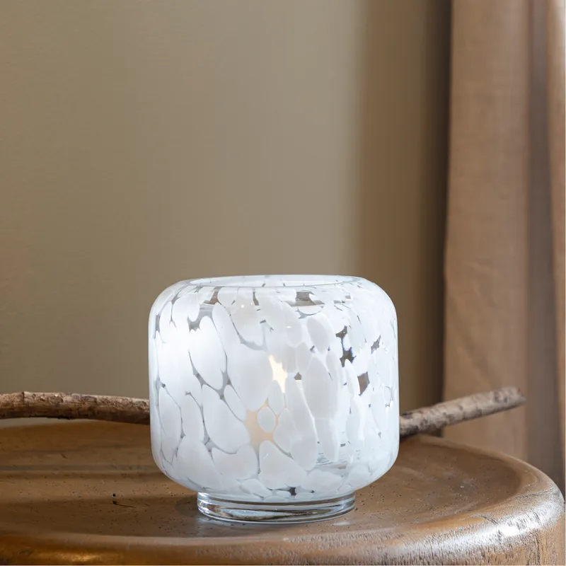 ALESSA tea light holder white - H12cm
