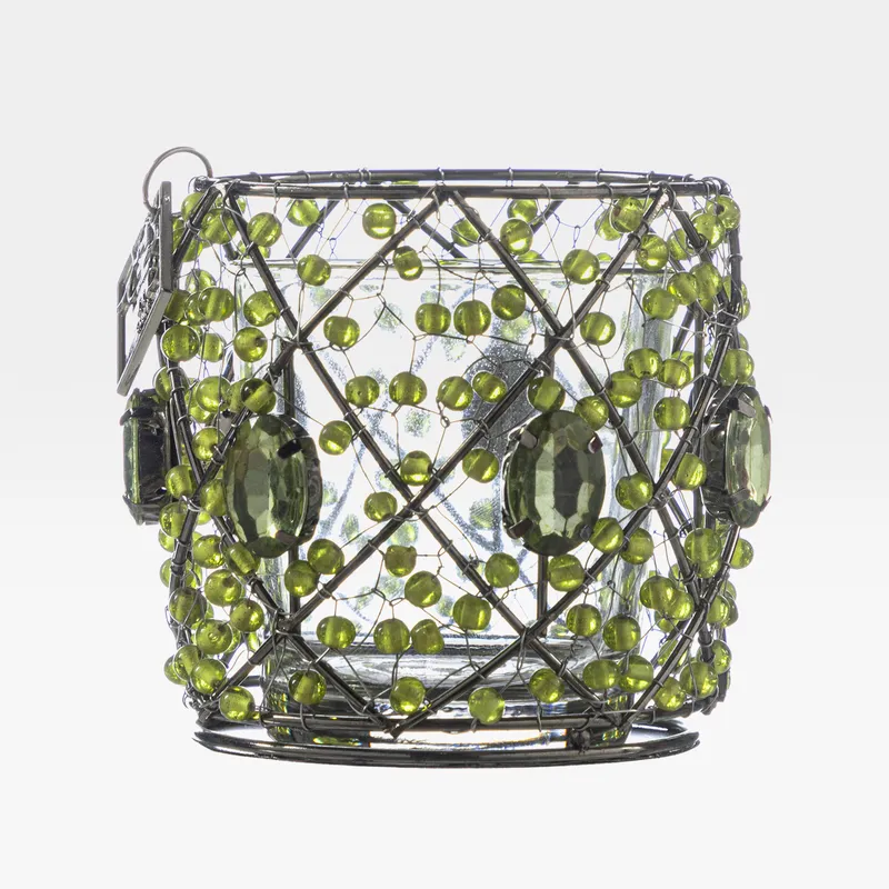 HIRAL tea light holder green - H7cm