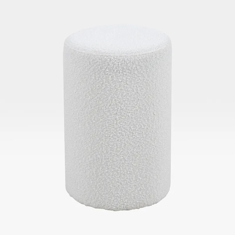 CLEVER stool white - dia 30cm