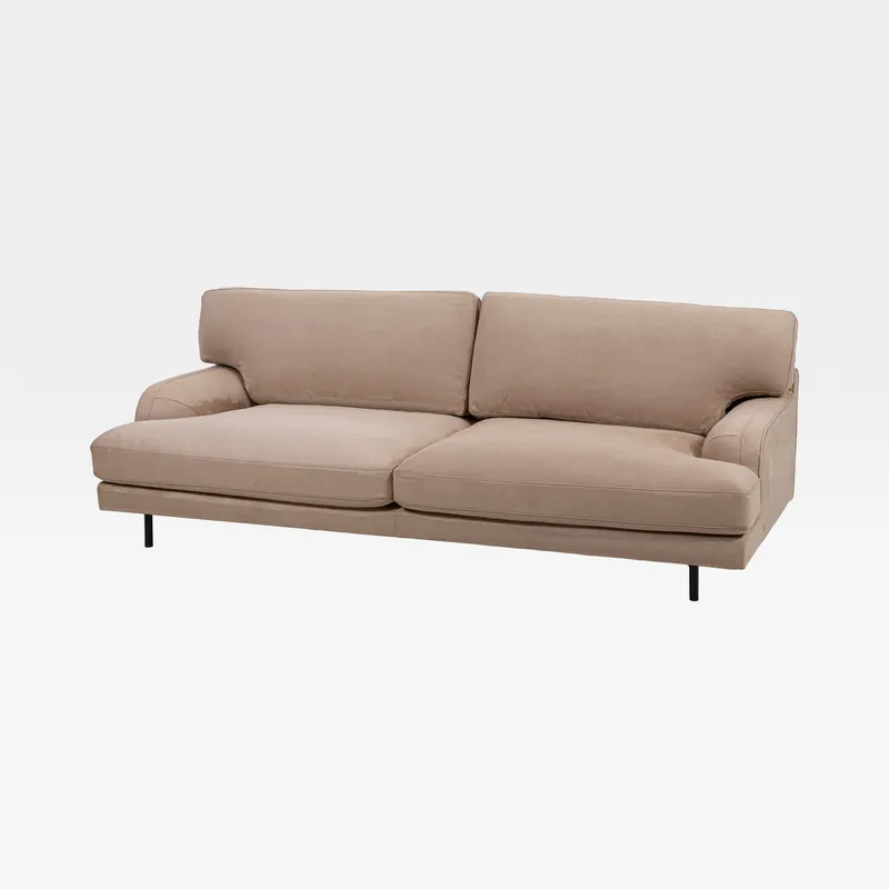 MORRIS 3 seater sofa taupe