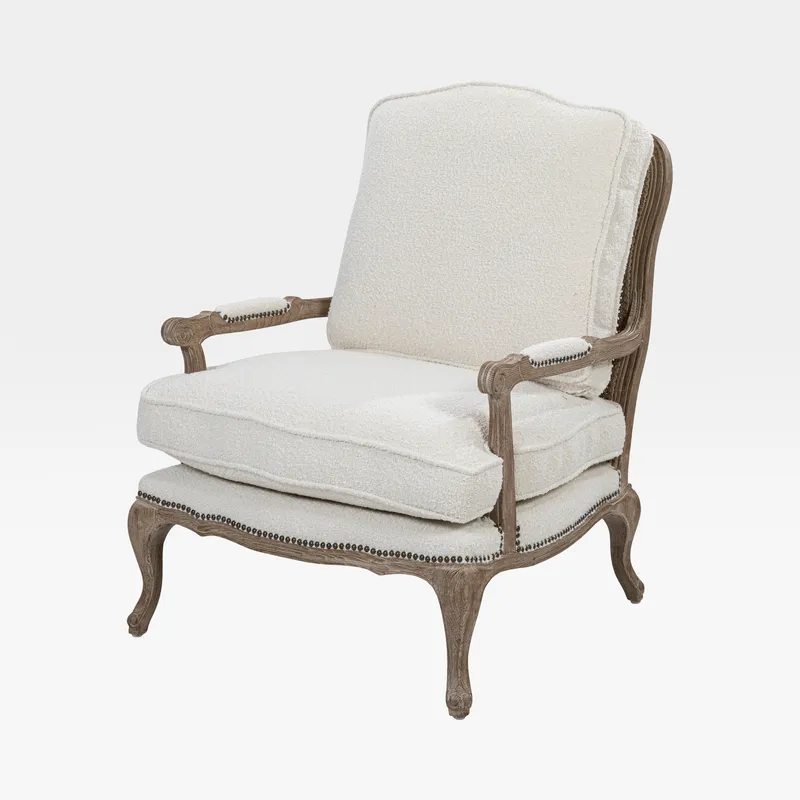 KASE armchair white
