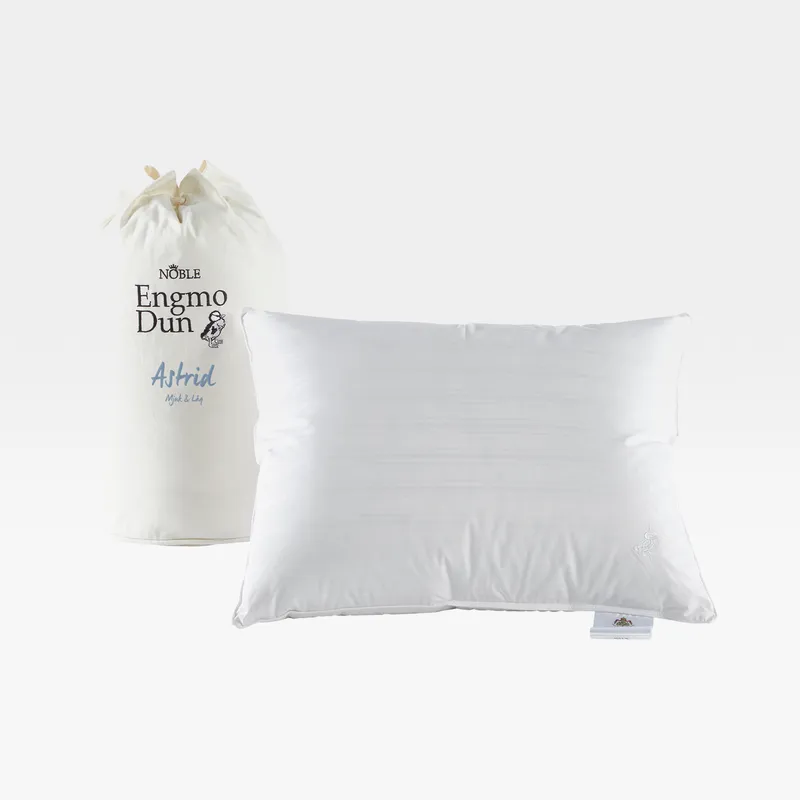 ASTRID pillow soft and low white 450g - 50x70cm