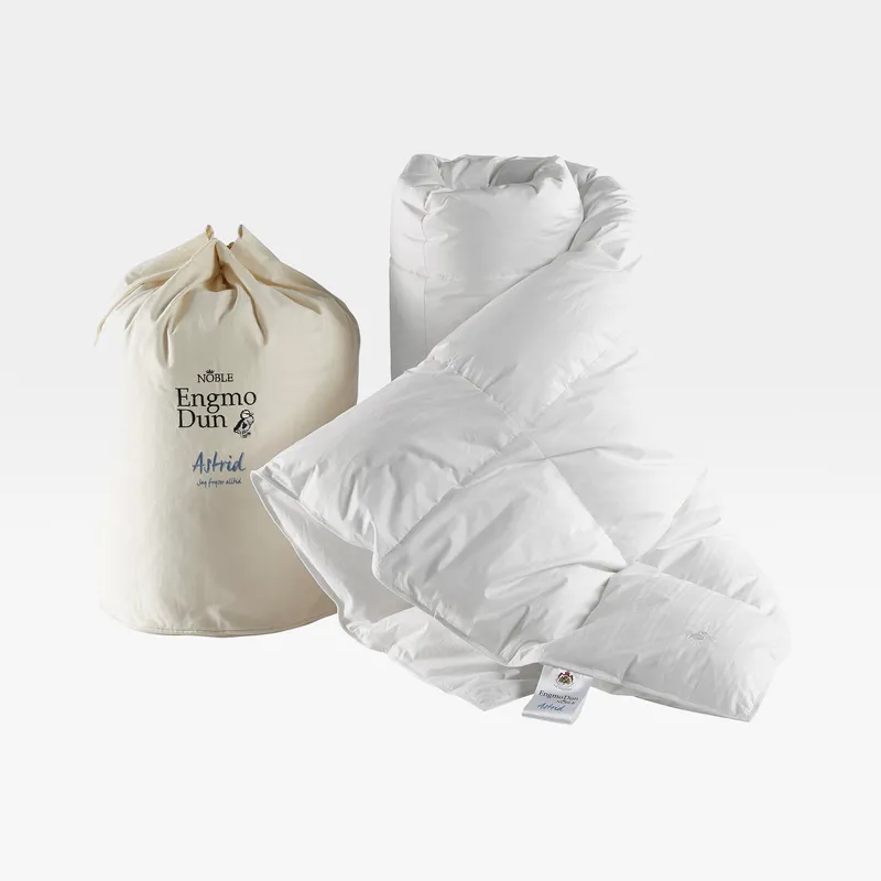 ASTRID duvet I Always Freeze white - 224x224cm