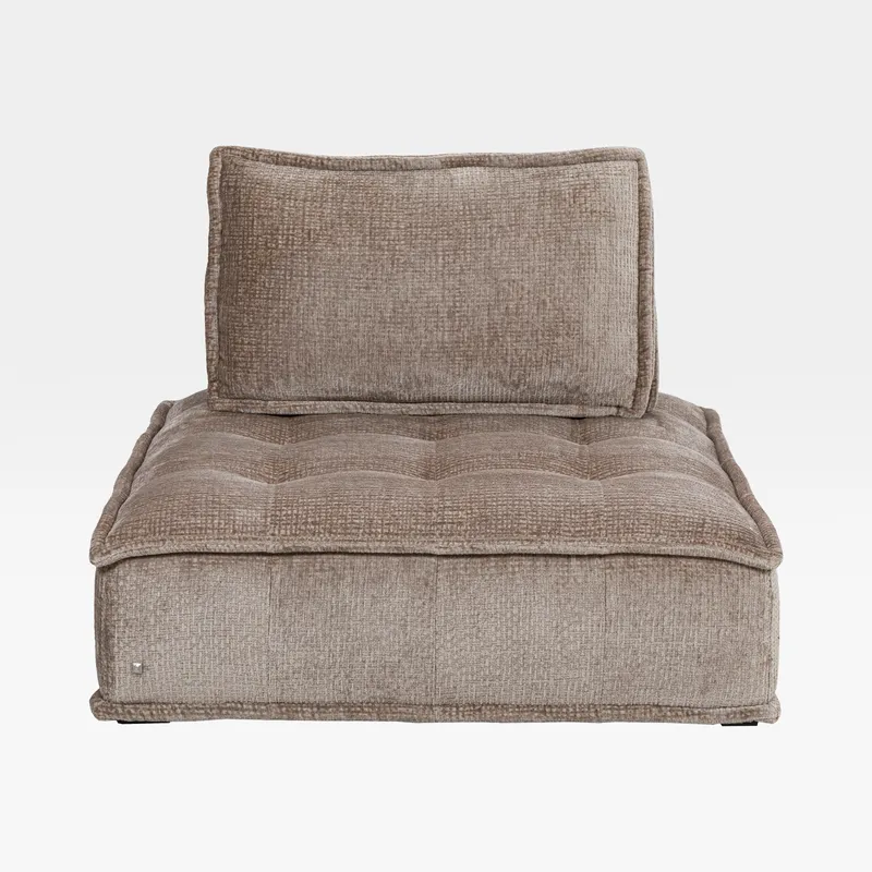 SMART armless modular chair beige