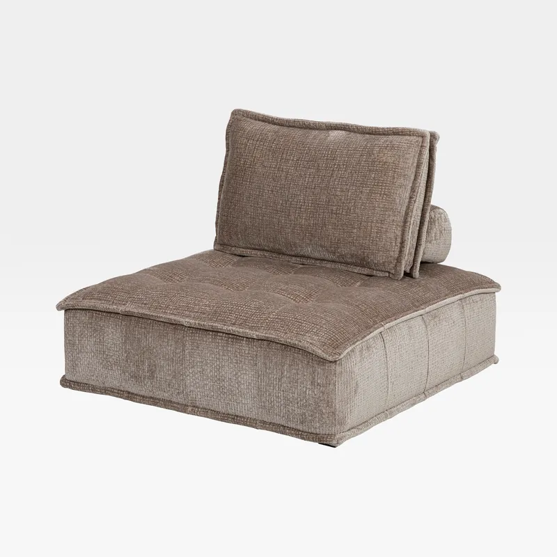 SMART armless modular chair beige