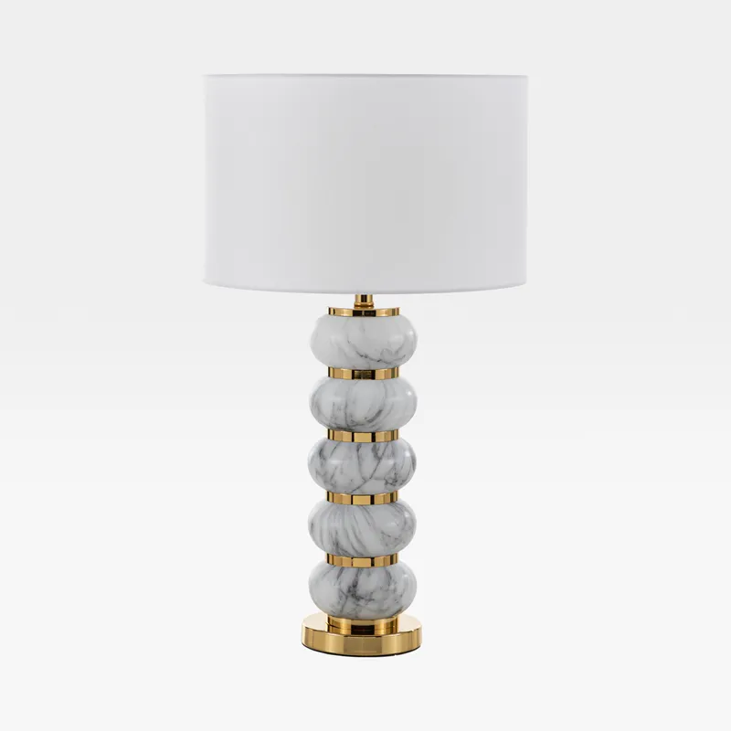 KARIN table lamp white/gold - H75cm