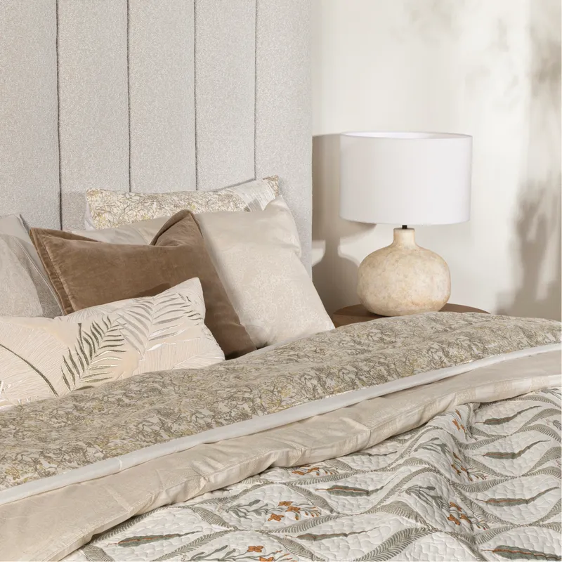 FLANGE cushion cover beige - 50x50cm