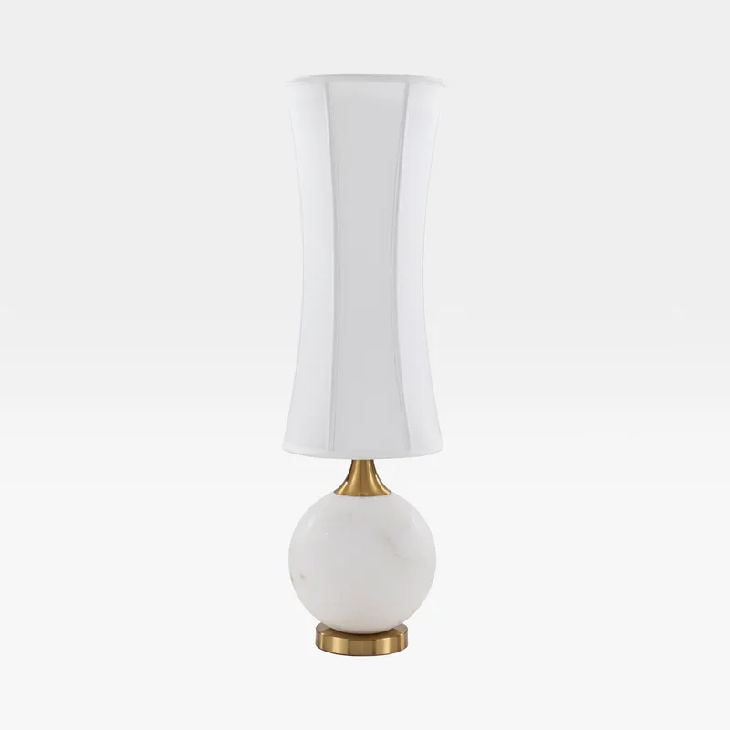 ELENA table lamp white/brass - H84cm