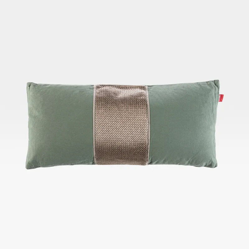 NOMAD cushion green - 23x51cm