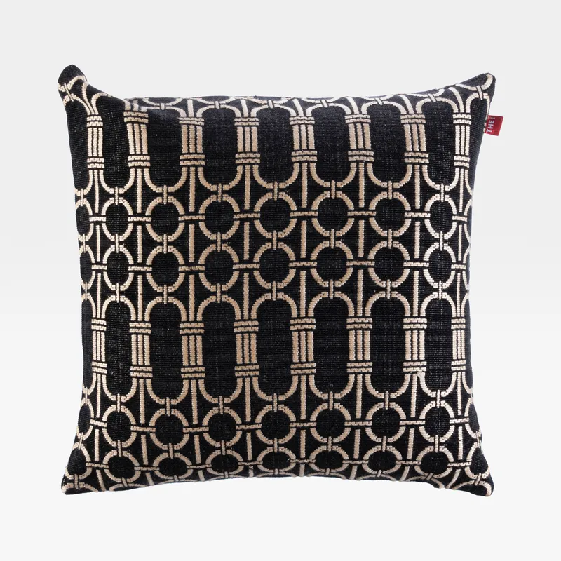 LINKS cushion cover black - 45x45cm