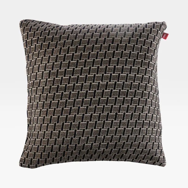 BASKET cushion cover black - 50x50cm
