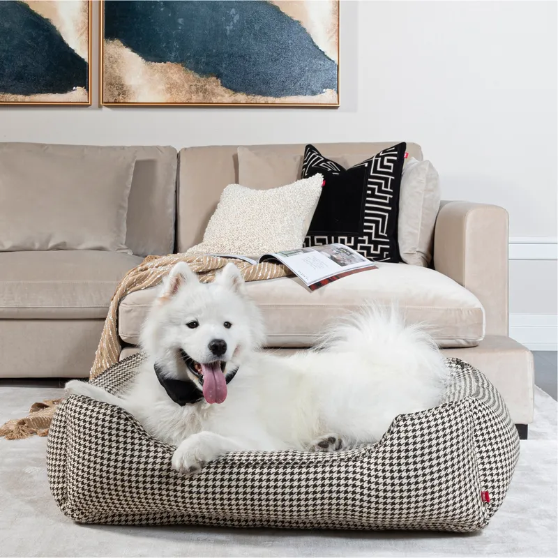 MAZE cushion cover black - 50x50cm