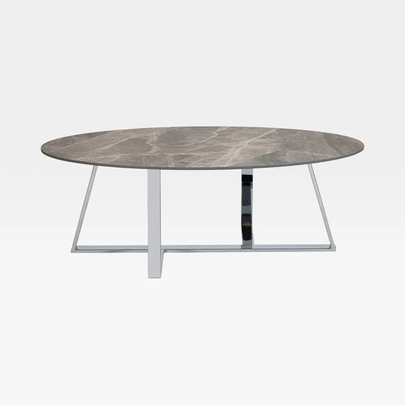 MENZA coffee table grey - 130x65cm
