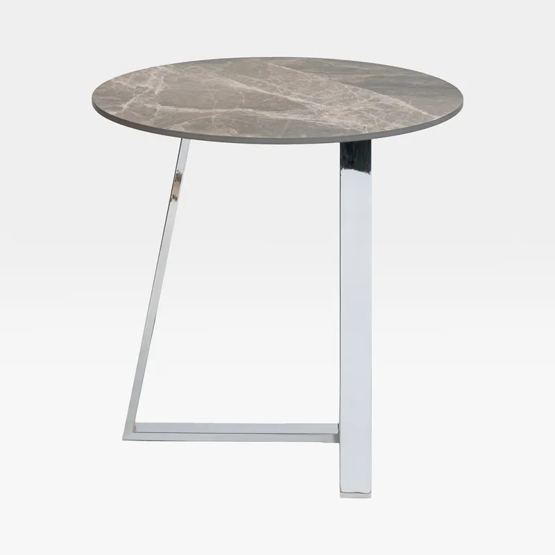 MENZA side table grey - dia 60cm