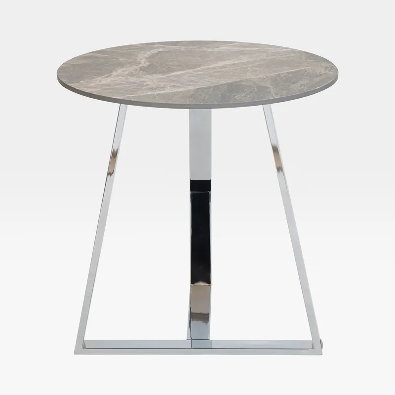 MENZA side table grey - dia 60cm