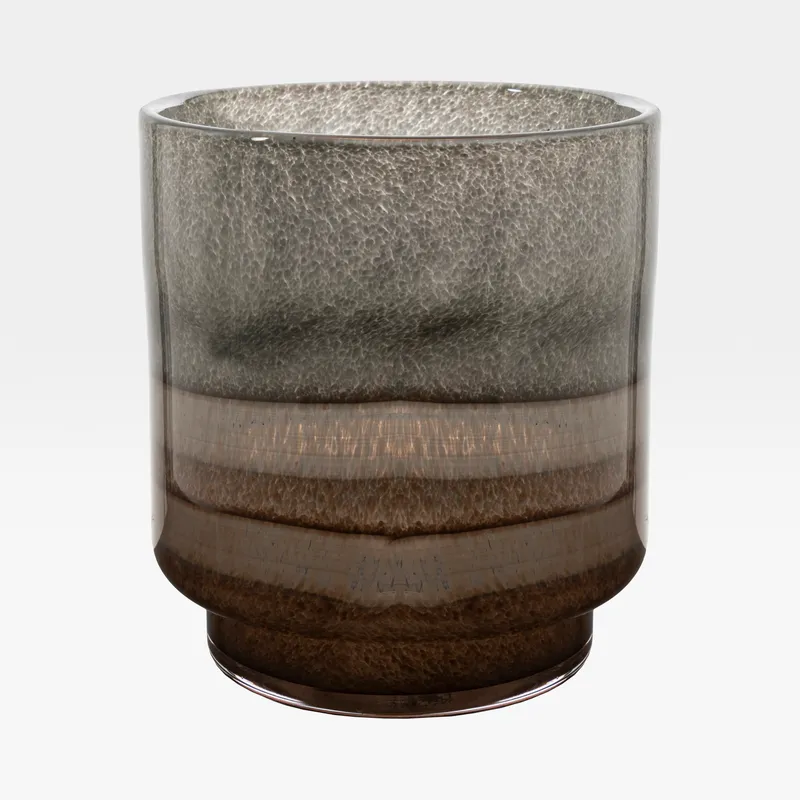 SHAY vase grey/brown - H22cm