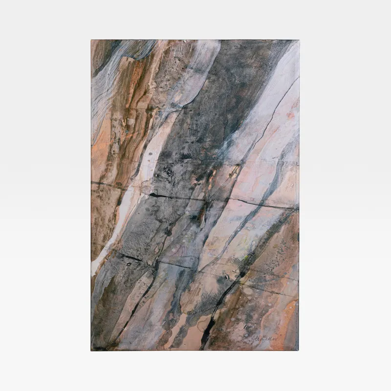 RIVER Bank III canvas grey - 80x120cm