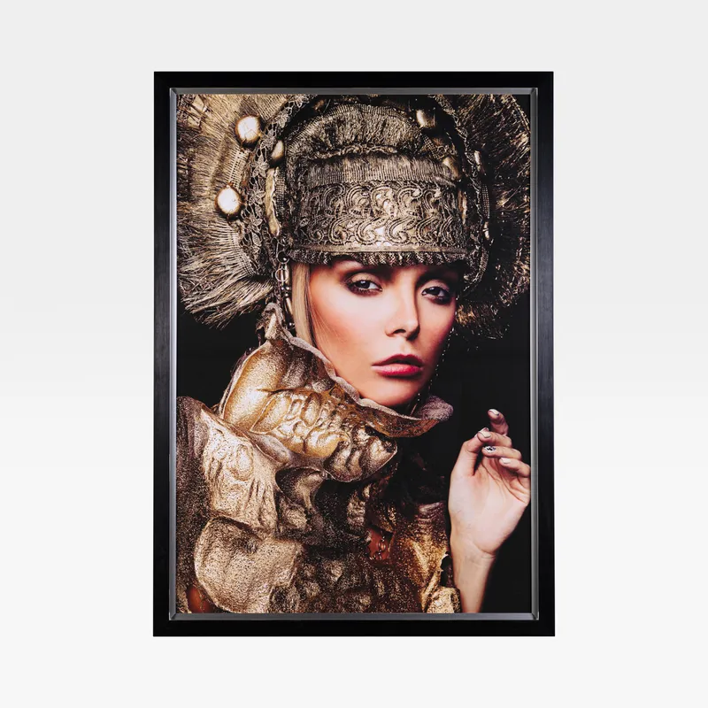 VOGUE I print black - 122x172cm