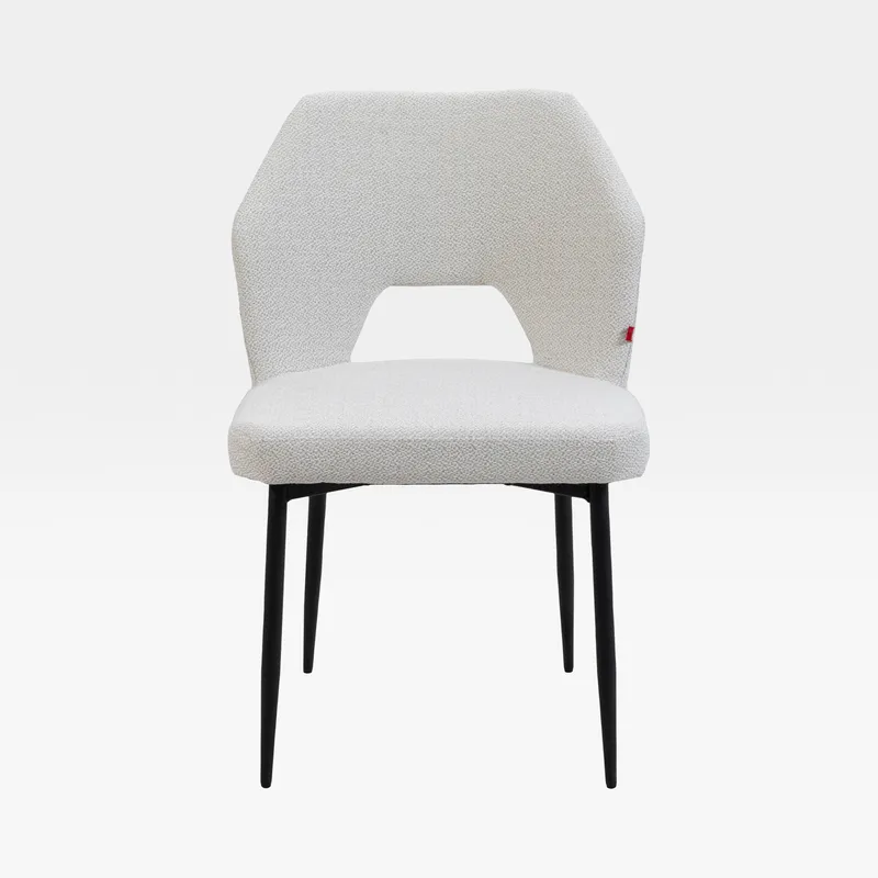 HOLD II dining chair white/black