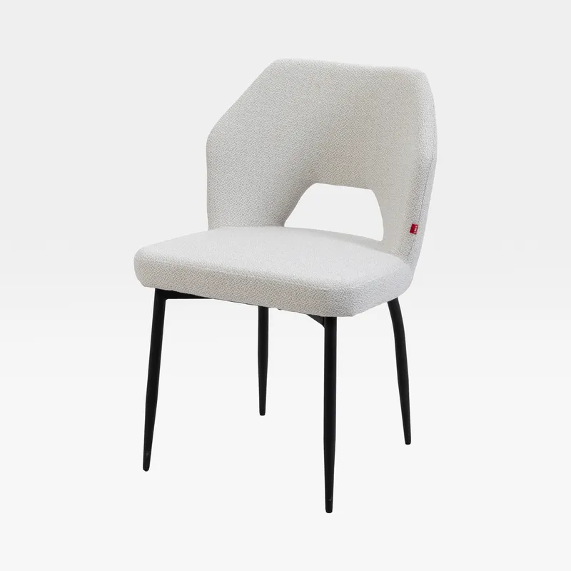 HOLD II dining chair white/black