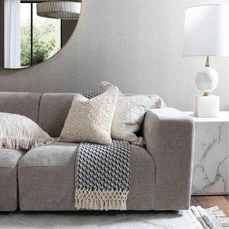 MIRAL cushion cover beige - 45x45cm