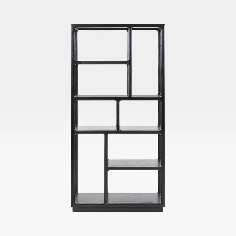 BRAZO display unit black - 200x100cm