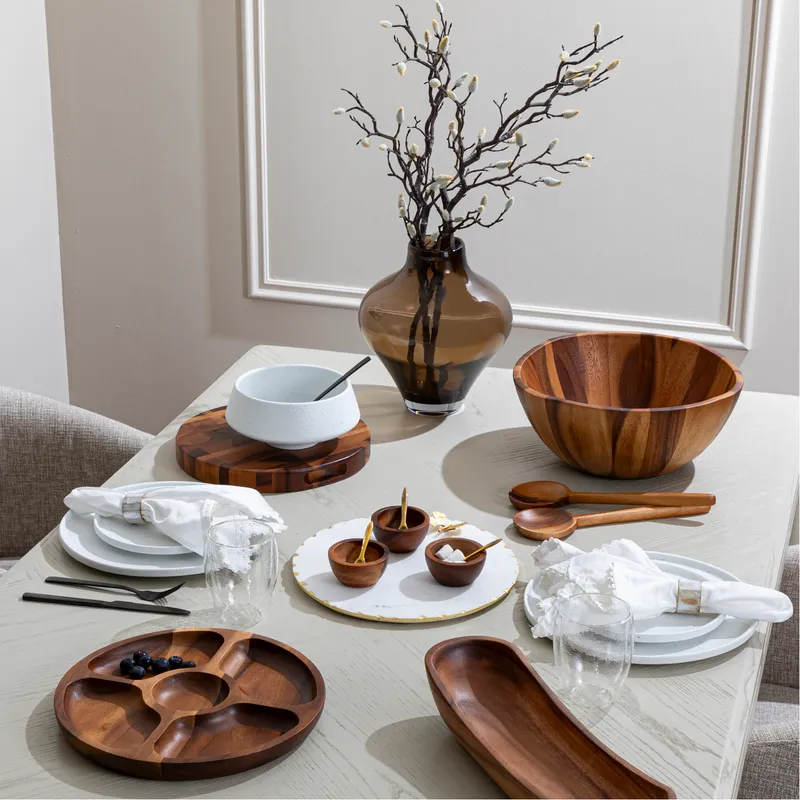 ACACIA bowl brown - dia 35cm