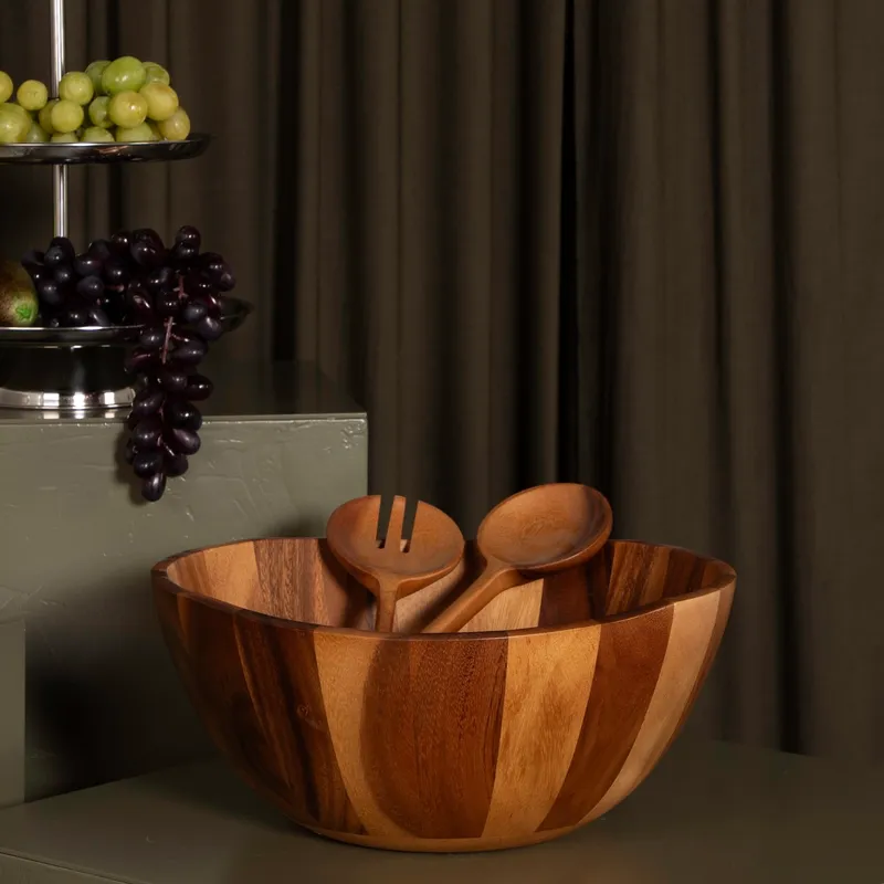 ACACIA bowl brown - dia 35cm